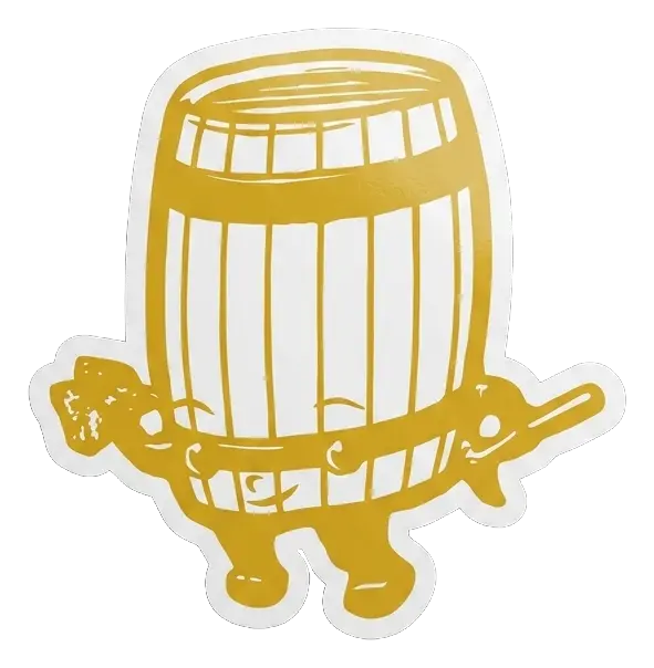 Keggy, the mascot of the KEG Lab.